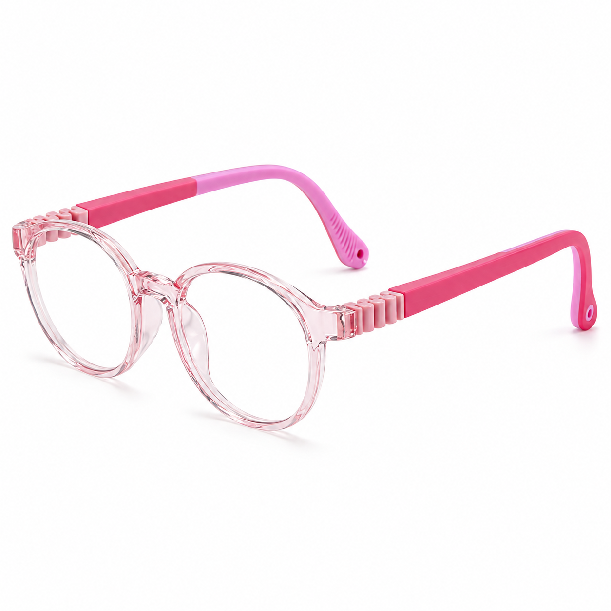 FANDO Kids Blush Pink Round Frame