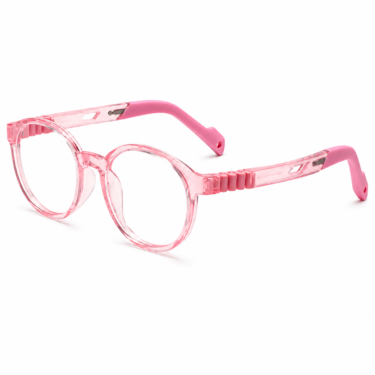 FANDO Crystal Pink Round TR90 Frame