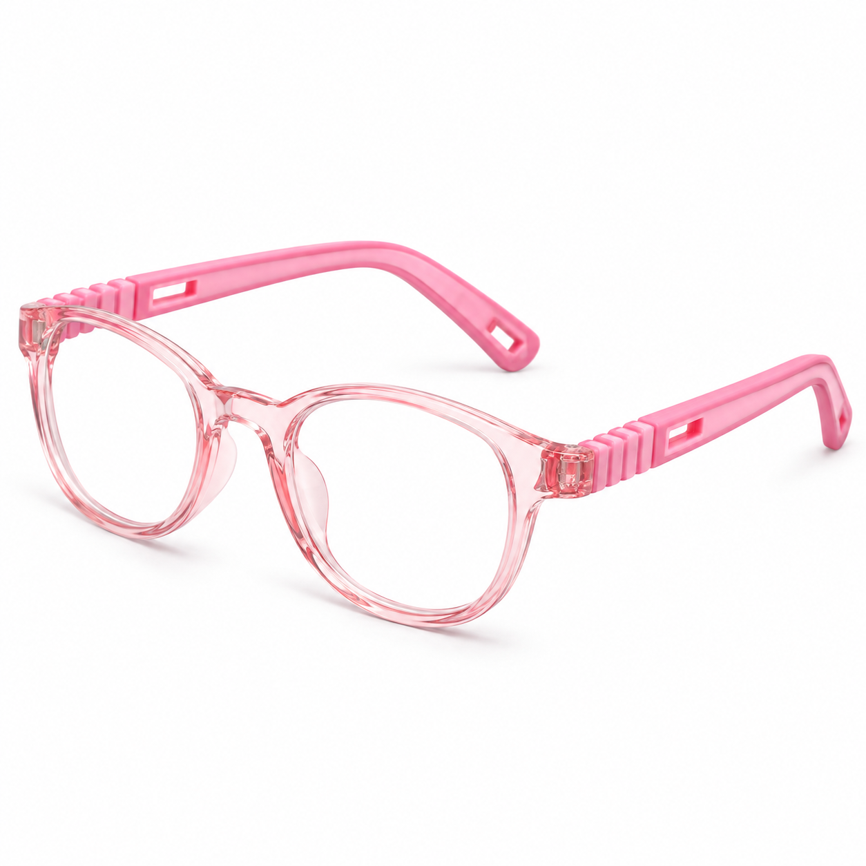 FANDO Kids Crystal Pink Round Frame