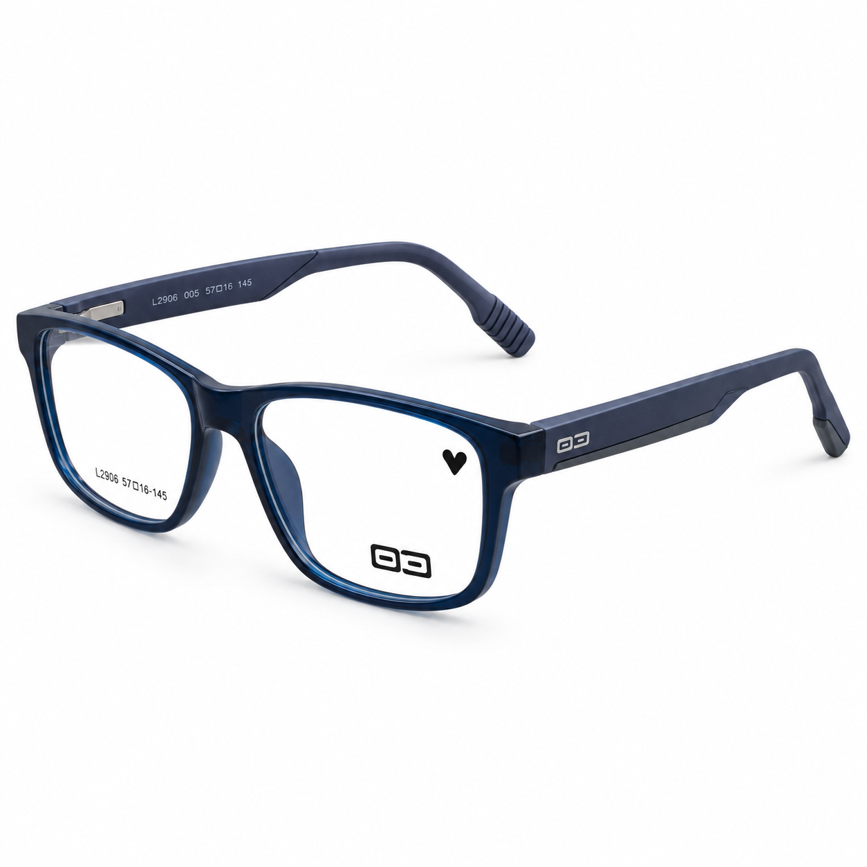 O3 Glossy Navy & Charcoal Grey Sport Frame