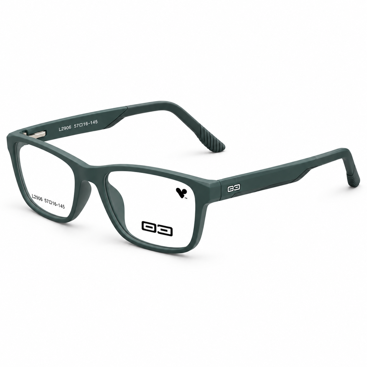 O3 Matte Sage Green Wayfarer Frame