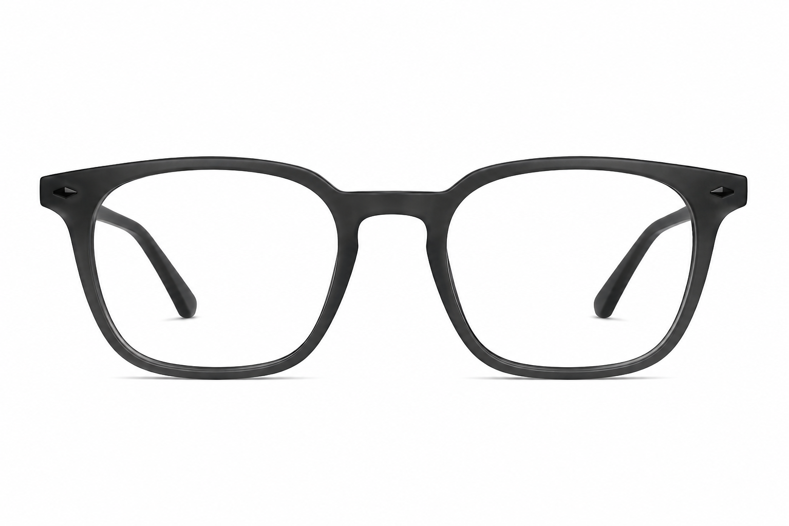 Albert Italy Matte Translucent Taupe Grey Rounded Square Frame