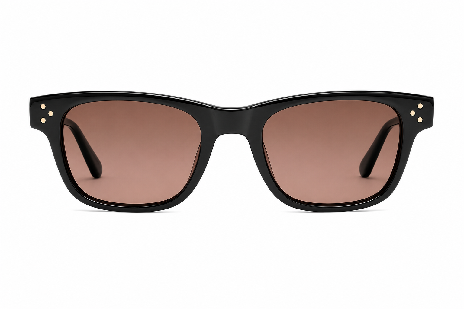 JET Translucent Smoke Brown Wayfarer Sunglasses