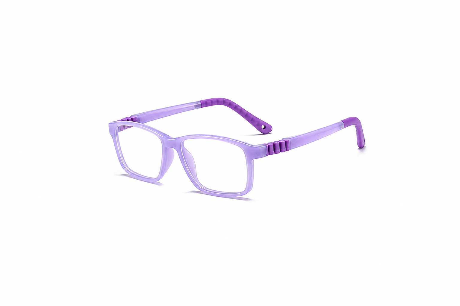 Fando Translucent Lavender Square Kids Frame