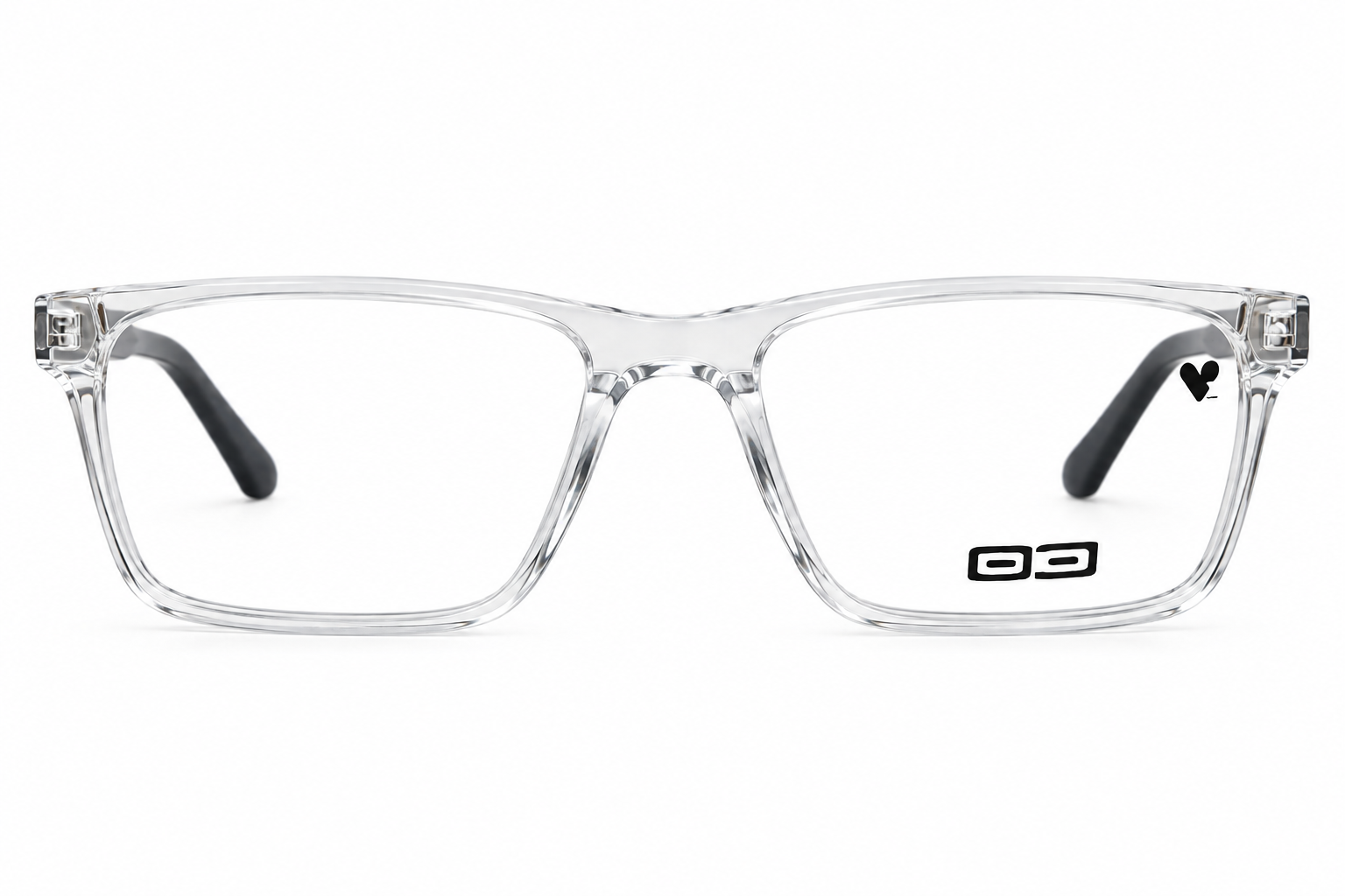 O3 Crystal Clear & Matte Grey Sport Frame