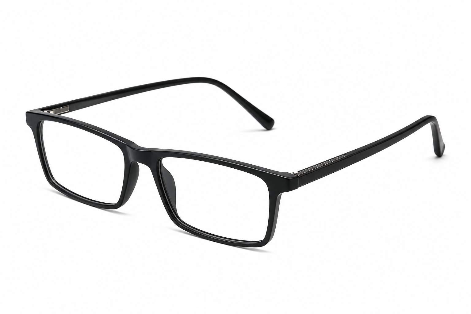 JET Glossy Black Rectangular Frame