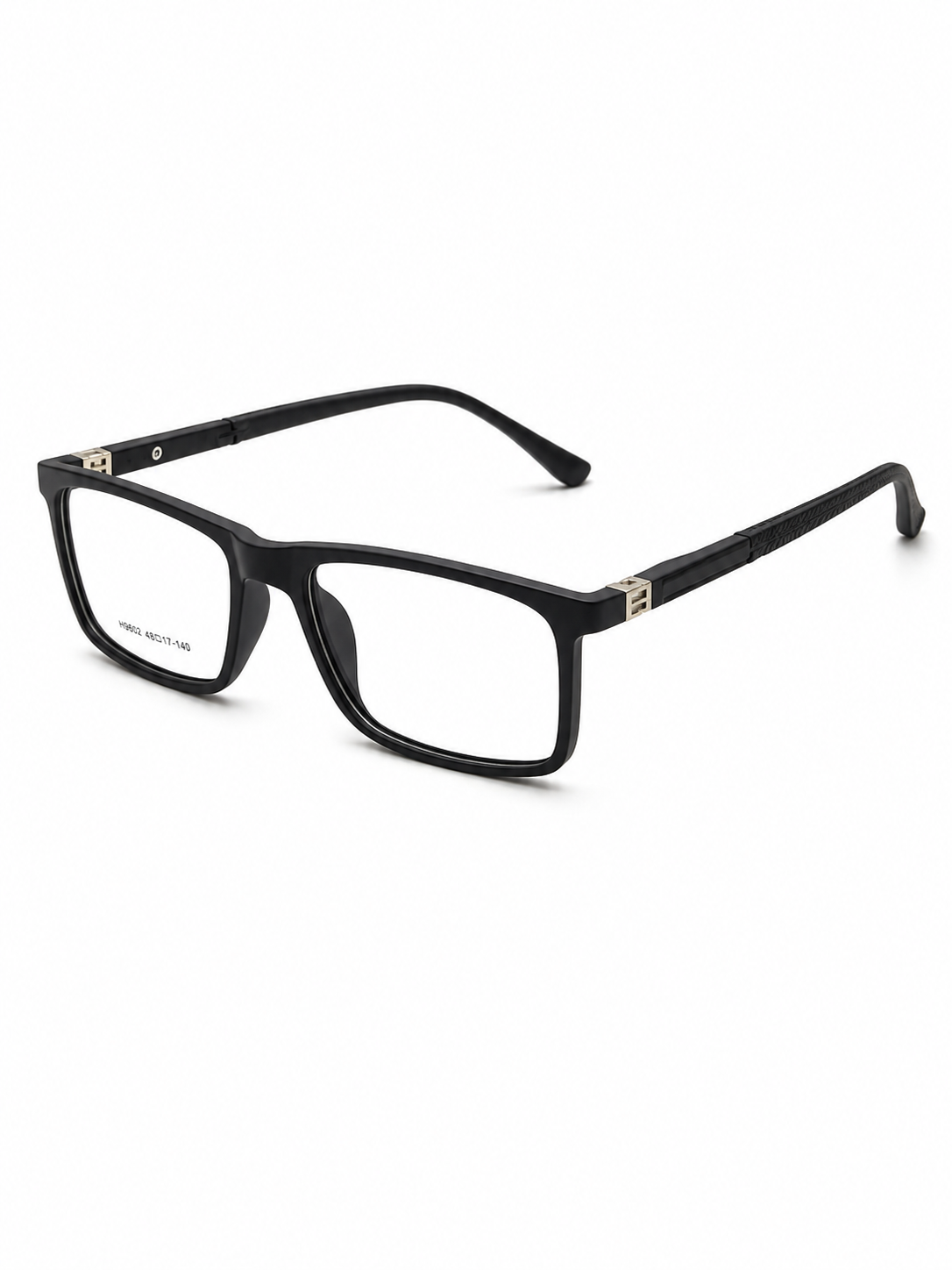 JET Matte Black Rectangular Frame