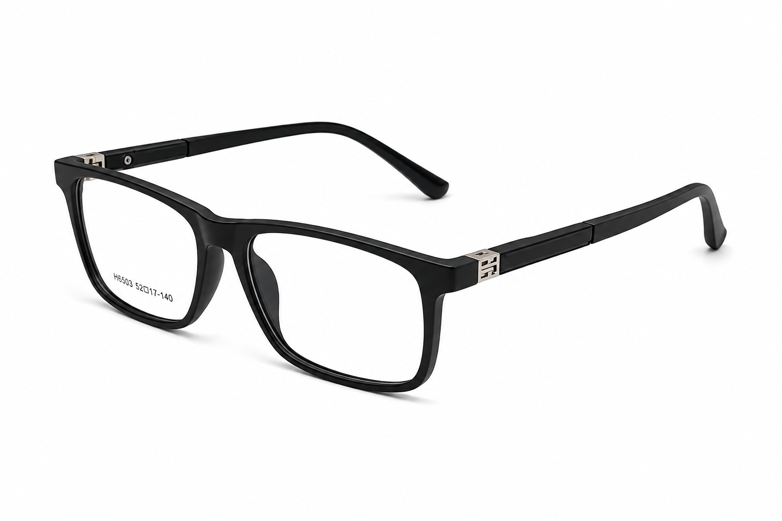 JET Matte Black Rectangular Frame