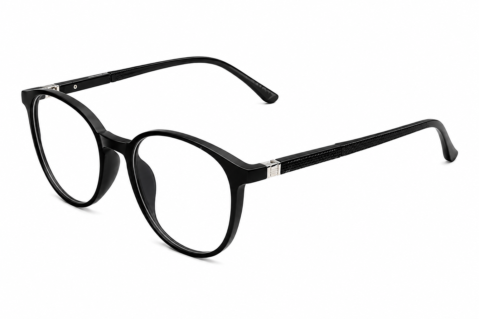 JET Matte Black Round Frame