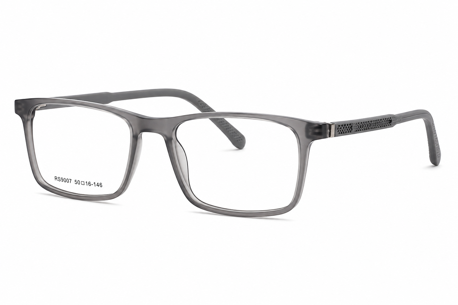JET RS9007 C6 Translucent Grey Rectangular Frame