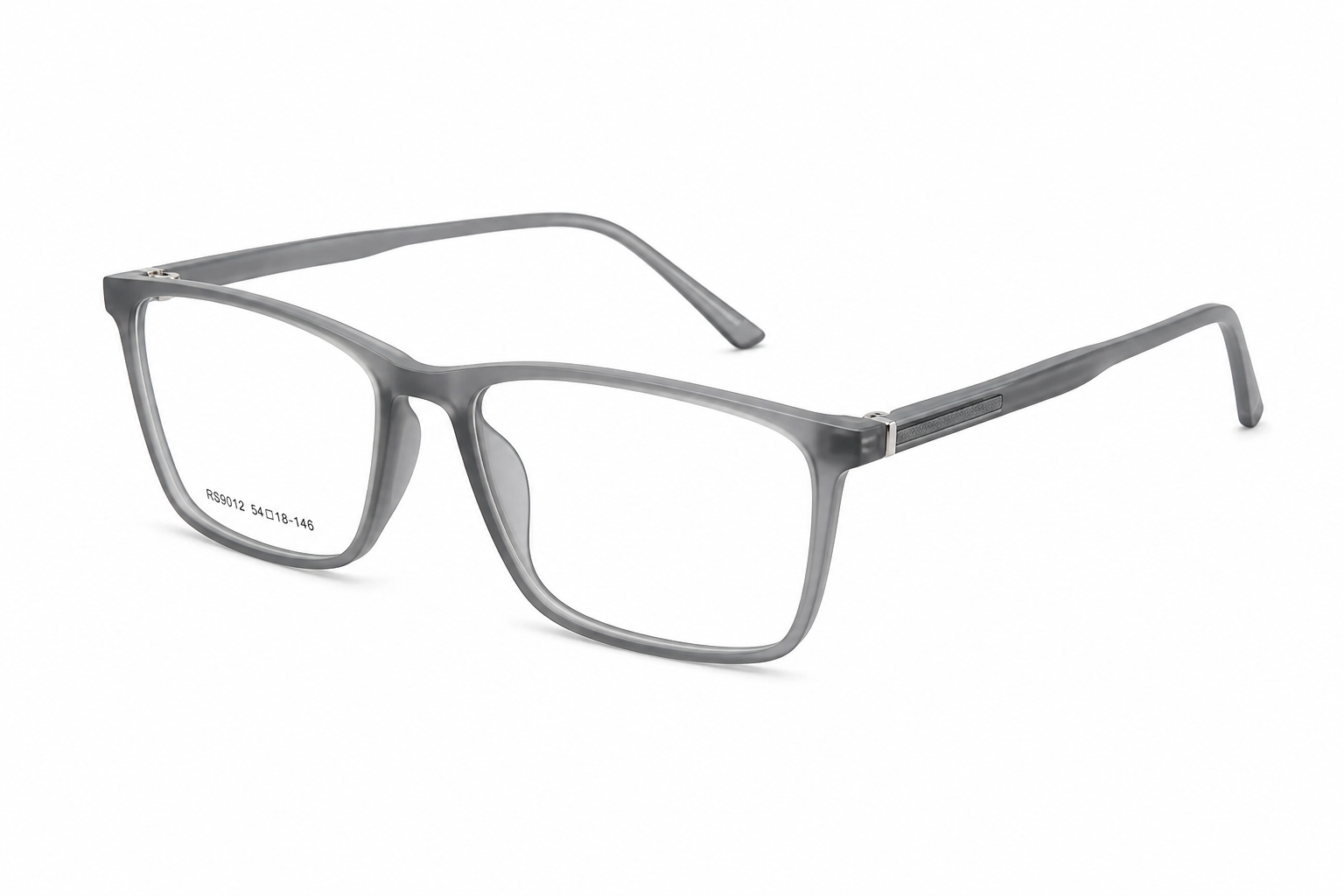 JET Translucent Grey Rectangular Frame