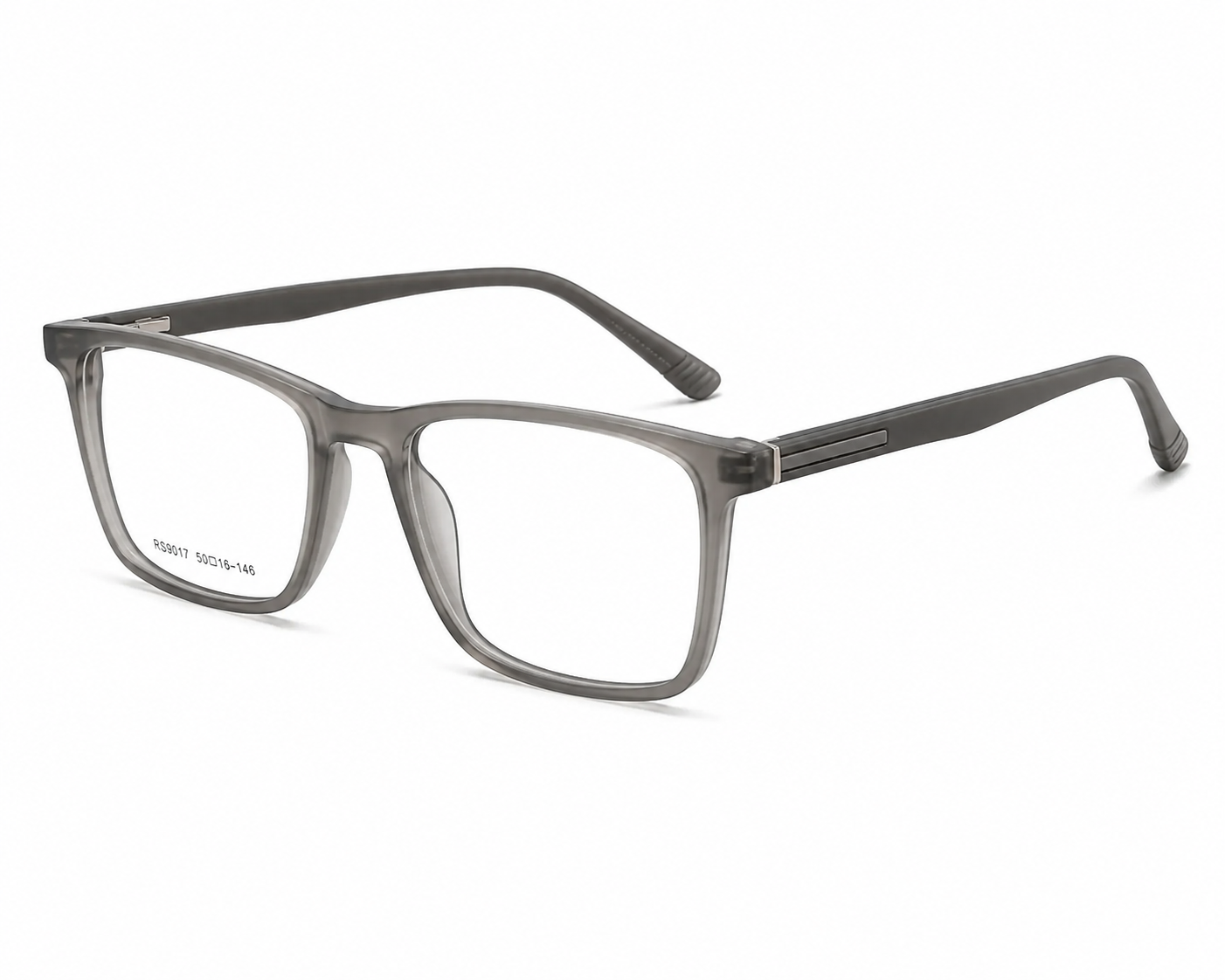 JET Translucent Grey Rectangular Optical Frame