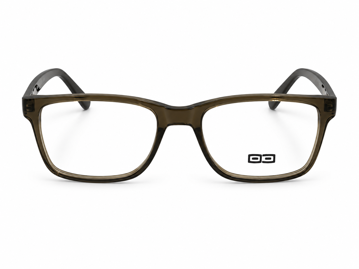 O3 Matte Black Rectangular Acetate Frame