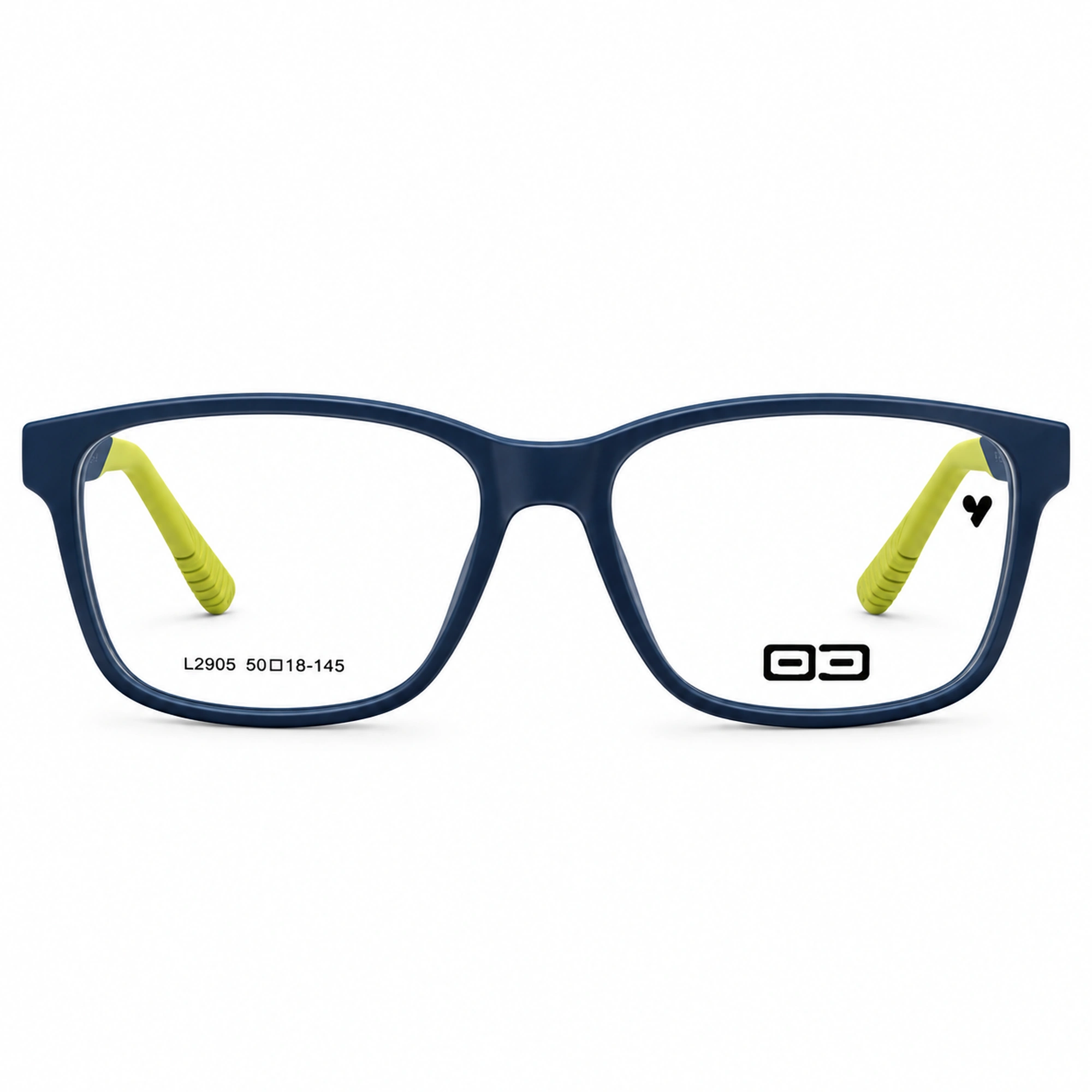 O3 Matte Navy & Lime Yellow Sport Frame - Image 2