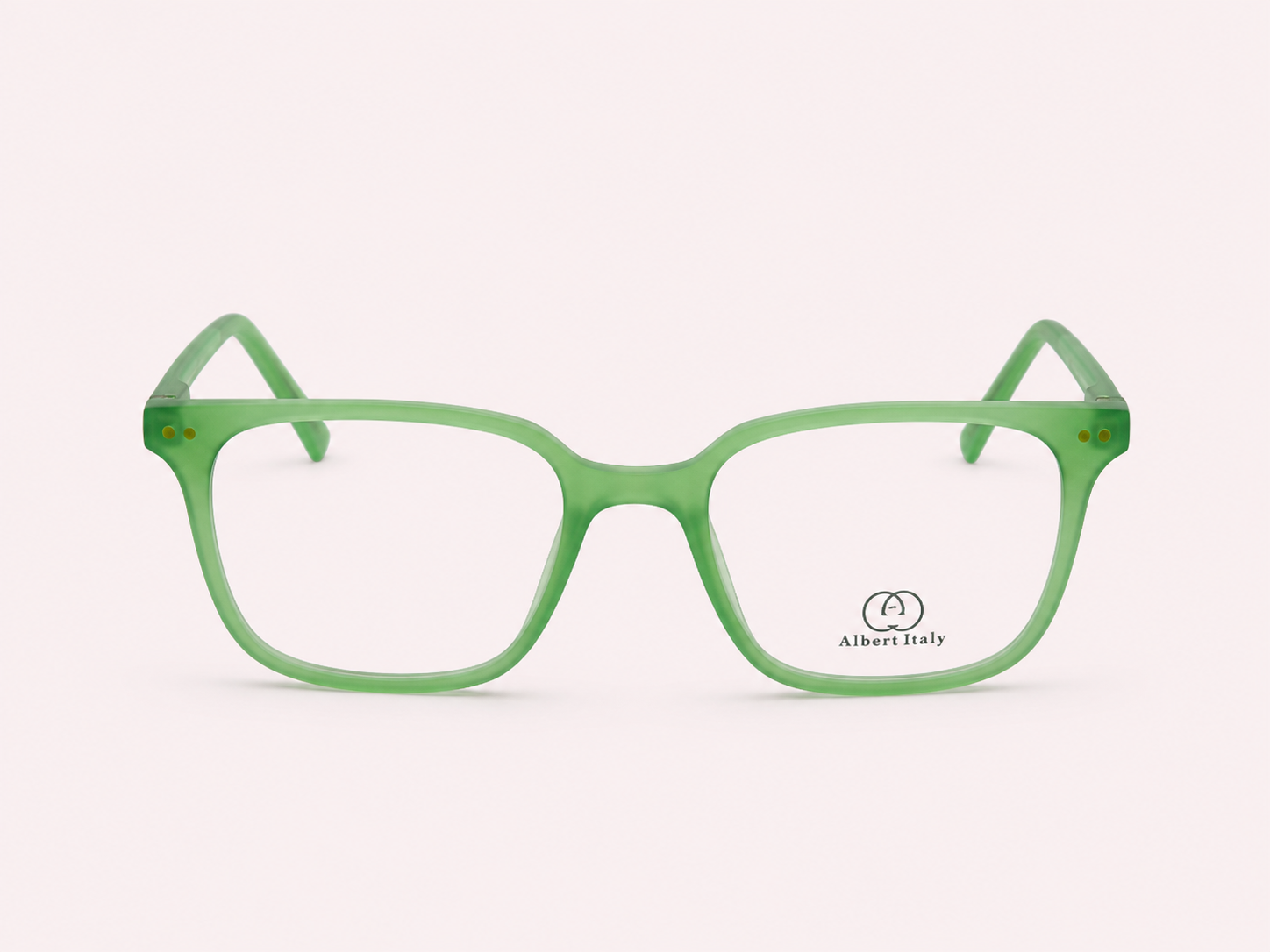 Albert Italy Frosted Mint Green Square Frame