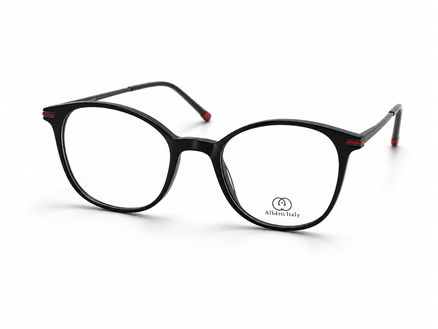 Albert Italy Black & Red Square Frame - Image 3