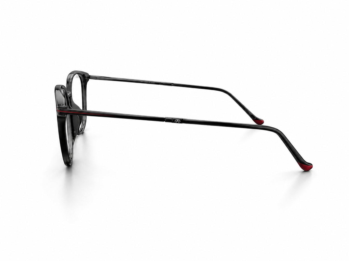 Albert Italy Black & Red Square Frame - Image 4
