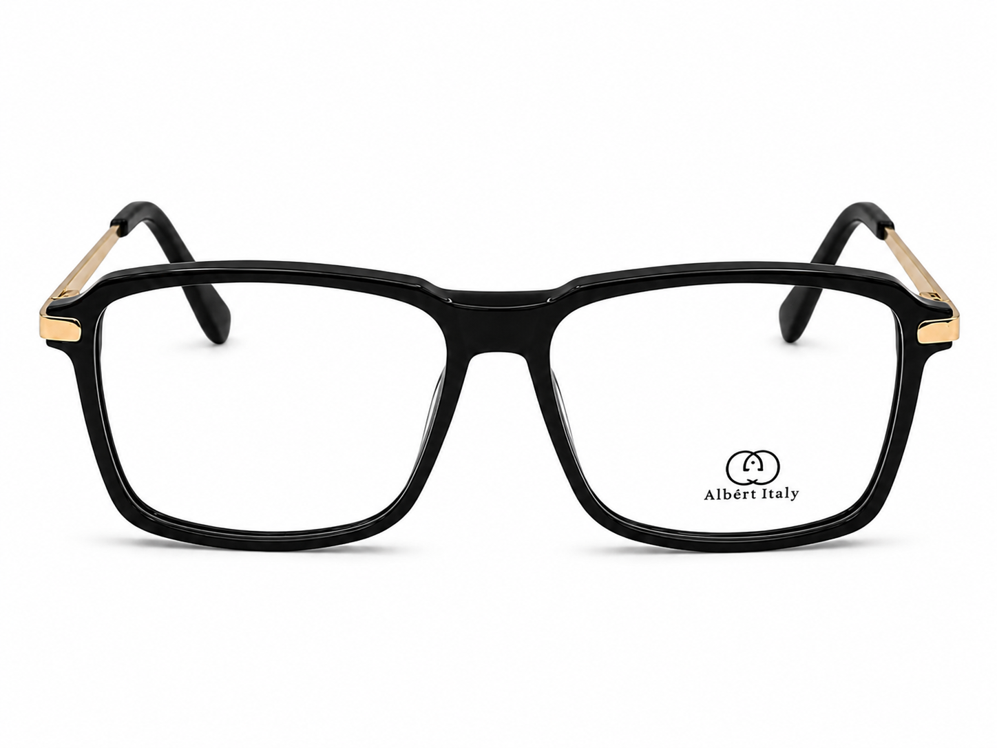 Albert Italy Black Square Frame