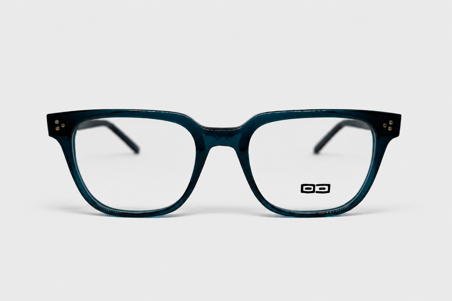 O3 Deep Ocean Teal Full Rim Square Frame